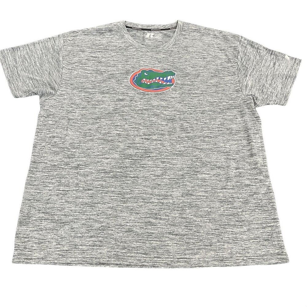 Russell Gray Florida Gators SS T-shirt, Size 2XL